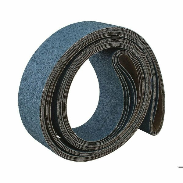 Cgw Abrasives Benchstand Backstand Portable Narrow Coated Abrasive Belt, 4 in W x 36 in L, 80 Grit, Fine Grade, A3 61266